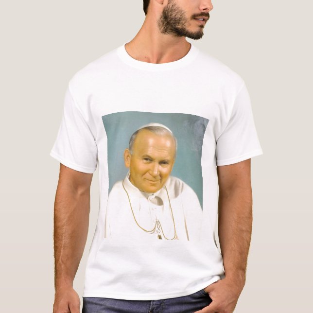 Papst Johannes Paul II. e T-Shirt (Vorderseite)