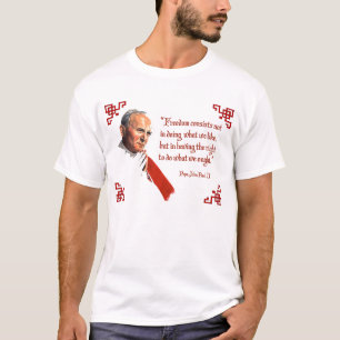 Papst Johannes Paul II. Freiheits-T-Shirt T-Shirt