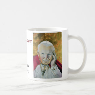 Papst Johannes Paul II. Kaffeetasse