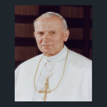Papst Johannes Paul II Poster<br><div class="desc">Papst Johannes Paul II</div>