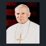 Papst Johannes Paul II Poster<br><div class="desc">Papst Johannes Paul II. war von 1978 bis zu seinem Tod im Jahr 2005 Oberhaupt der katholischen Kirche und Herrscher des Staat der Vatikanstadt und wurde später zum Papst Johannes Paul II. ernannt.</div>