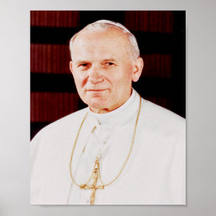 Papst Johannes Paul II Poster