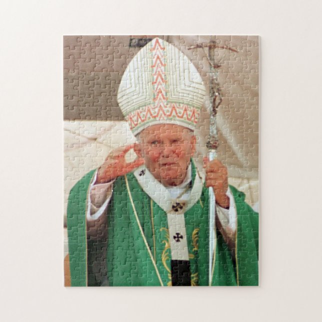 Papst Johannes Paul II Puzzle (Vertikal)
