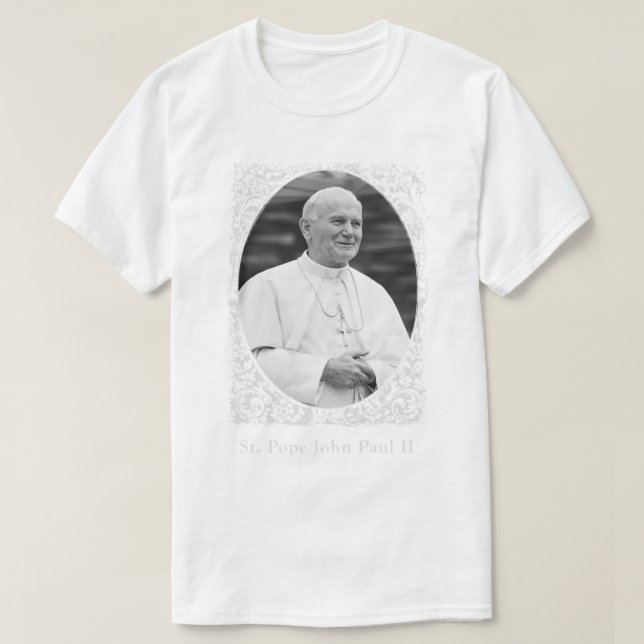 Papst Johannes Paul II T-Shirt (Design vorne)