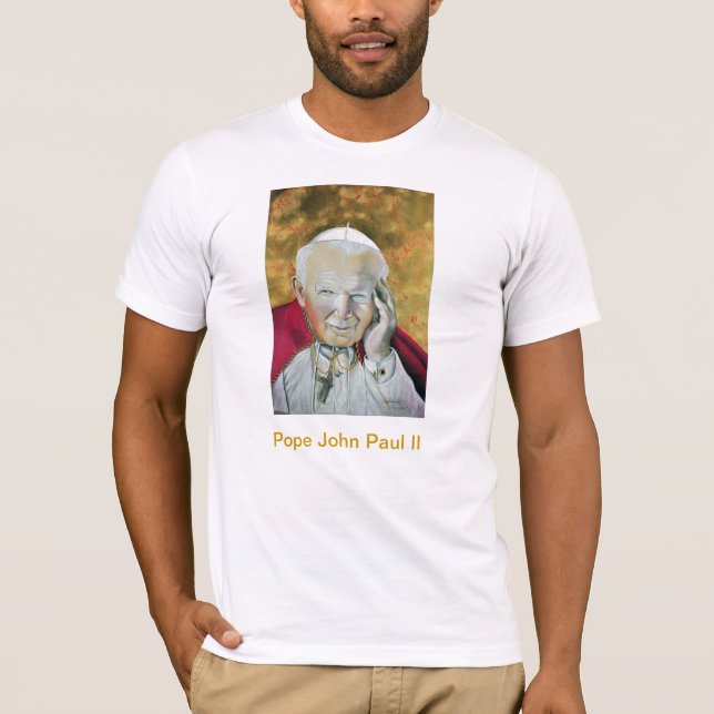 Papst Johannes Paul II. T-Shirt (Vorderseite)