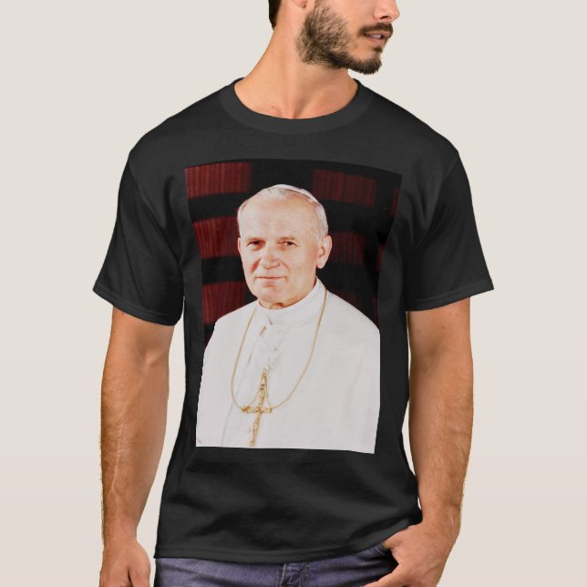 Papst Johannes Paul II T-Shirt (Vorderseite)