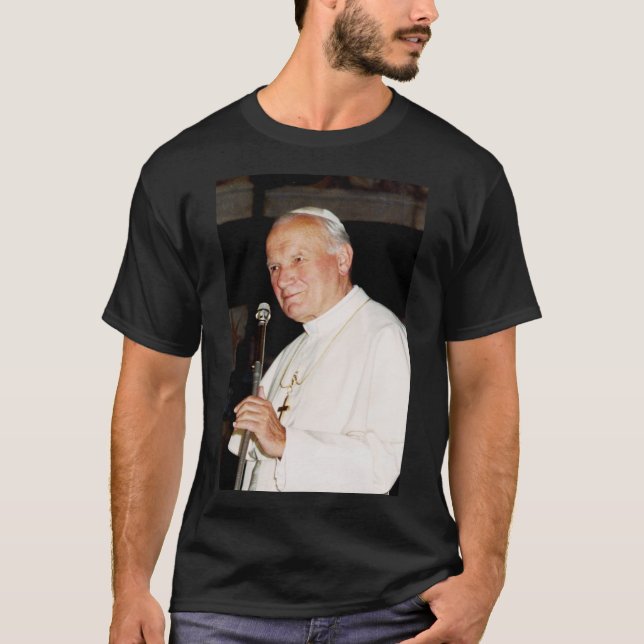 Papst Johannes Paul II T-Shirt (Vorderseite)