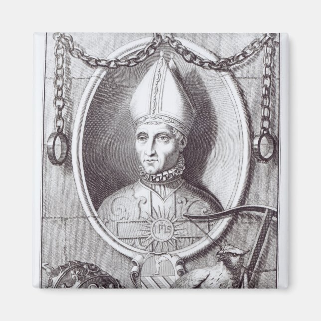 Papst Johannes XXIII, 1713 Magnet (Vorne)