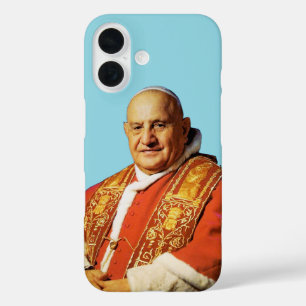 Papst Johannes XXIII. Oberhaupt der katholischen K iPhone 16 Hülle