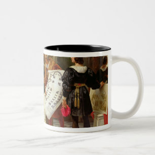 Papst Julius II bestellenBramante Zweifarbige Tasse
