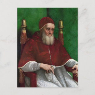 Papst Julius II von Raphael Postcard Postkarte