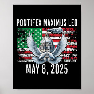 Papst Leo 2025 Papst Leo Poster
