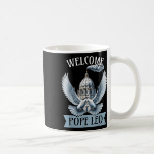 Papst Leo Begrüßungspapst Leo 2025 Papst Kaffeetasse