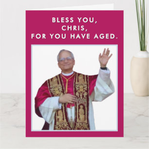 Papst Leo Geburtstag Karte
