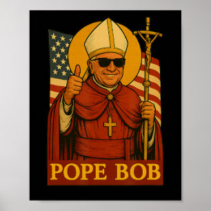Papst Leo Papst Bob Erster amerikanischer Papst Vi Poster