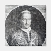 Papst Leo XII., mit Gravur von Raffaele Persichini
