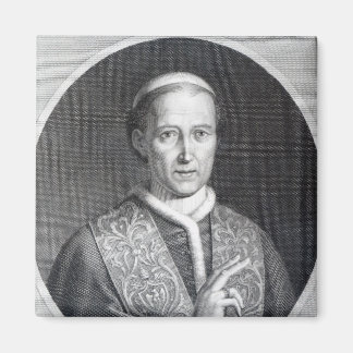 Papst Leo XII., mit Gravur von Raffaele Persichini Magnet