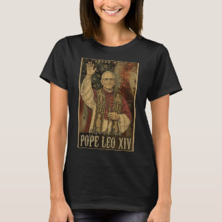 Papst Leo Xiv 14. Erster Amerikanischer Papst Usa- T-Shirt