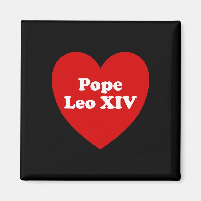 Papst Leo Xiv 2 Magnet (Vorne)
