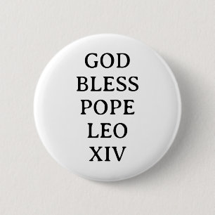 Papst Leo Xiv 3 Button