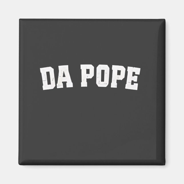 Papst Leo XIV Christlich Church Da Pope Da Da Magnet (Vorne)