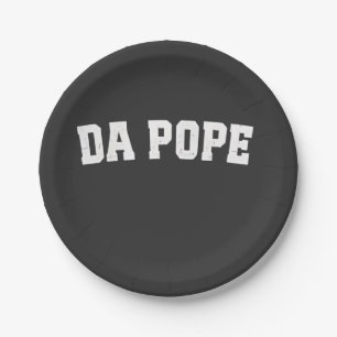 Papst Leo XIV Christlich Church Da Pope Da Da Pappteller