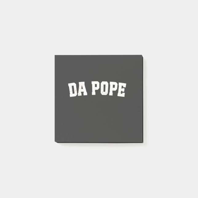 Papst Leo XIV Christlich Church Da Pope Da Da Post-it Klebezettel (Vorderseite)