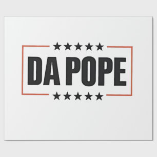 Papst Leo XIV Christlich Church Da Pope Geschenkpapier