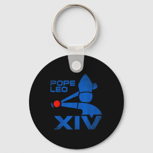 Papst Leo Xiv Da Pope Leo 14 Baseball Schlüsselanhänger