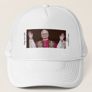 Papst Leo XIV., der erste amerikanische Papst Truckerkappe
