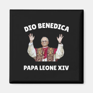 Papst Leo Xiv - Gott segne Papst Leo Xiv Magnet