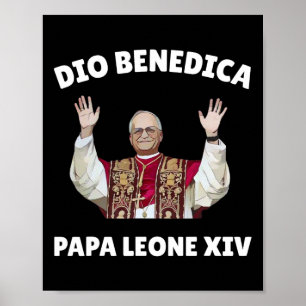 Papst Leo Xiv - Gott segne Papst Leo Xiv Poster