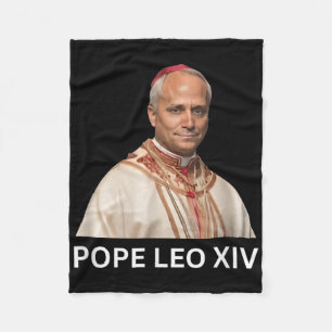 Papst Leo Xiv, Gott segne Papst Leo Xiv T-Shirt Fleecedecke