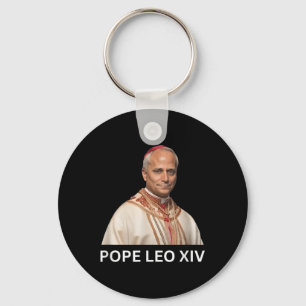 Papst Leo Xiv, Gott segne Papst Leo Xiv T-Shirt Schlüsselanhänger