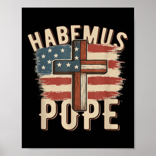 Papst Leo Xiv Katholische Kirche Christlicher Glau Poster