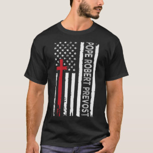 Papst Leo Xiv Katholische Kirche Christlicher Glau T-Shirt