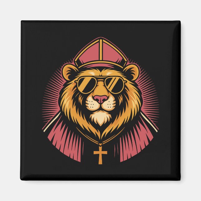 Papst Leo XIV. Magnet (Vorne)