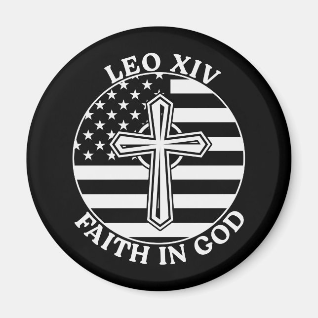 Papst Leo XIV. Magnet (Vorne)