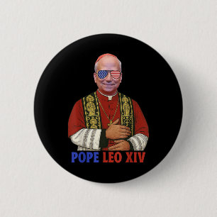 Papst Leo Xiv Neuer Amerikanischer Papst 2025 Funn Button