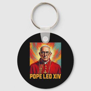 Papst Leo Xiv - Neuer Papst Leo Xiv 1 Schlüsselanhänger