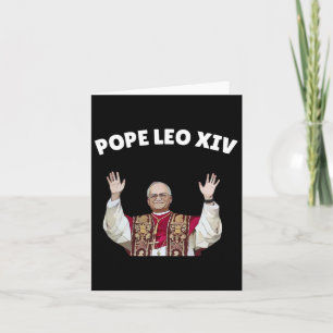 Papst Leo Xiv - neuer Papst Leo Xiv Katholischer P Karte