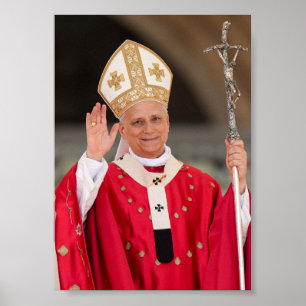 Papst Leo XIV Pfingsten Sonntag 2025 Poster