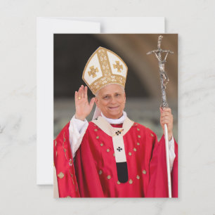 Papst Leo XIV Pfingsten Sonntag 2025 Postkarte