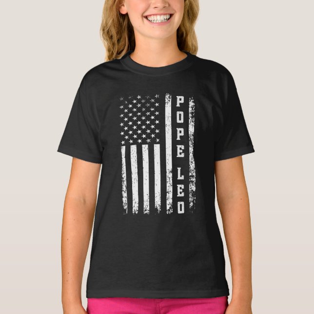 Papst Leo XIV. T-Shirt (Vorderseite)