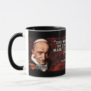 Papst Leo Zitat Tasse