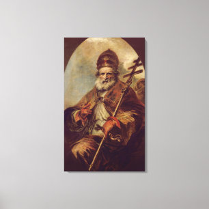 Papst Löwe I Leinwanddruck