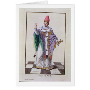 Papst Löwe III (795-816) von 'Receuil DES