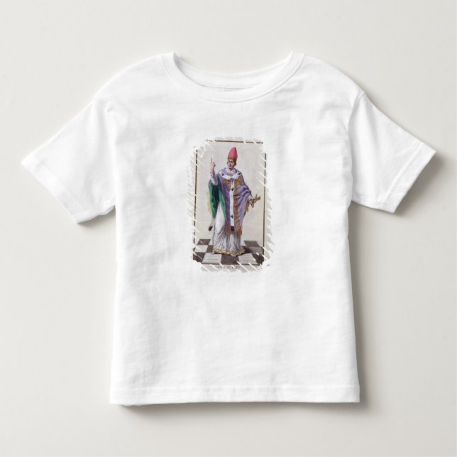 Papst Löwe III (795-816) von 'Receuil DES Kleinkind T-shirt (Vorderseite)