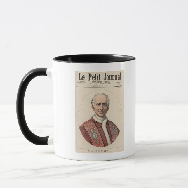 Papst Löwe XIII Tasse (Links)