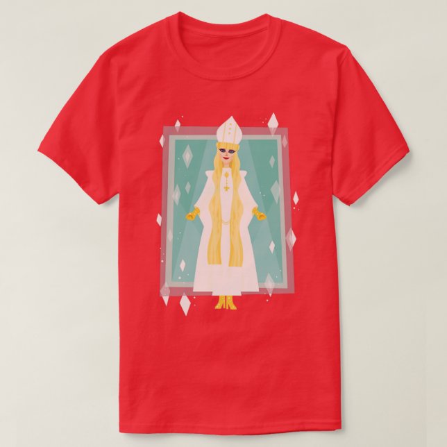 Papst Moira T-Shirt (Design vorne)